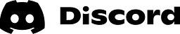 Discord Logo in black